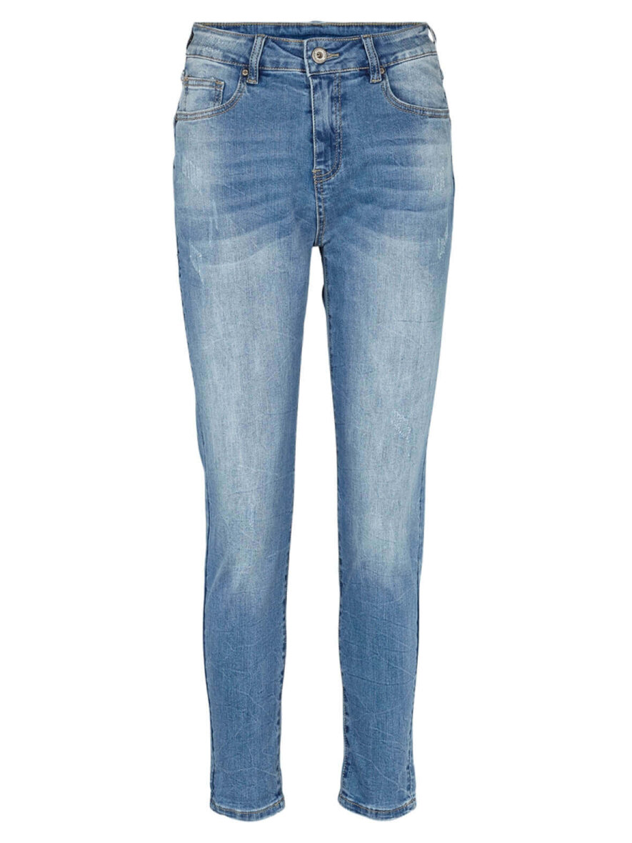 Fest søvn grad Prepair. Cool tight mid-waist jeans med slid detaljer. 7/8 jeans. 5-lommer.  Med