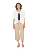 Brandtex - Brandtex Cardigan hvid