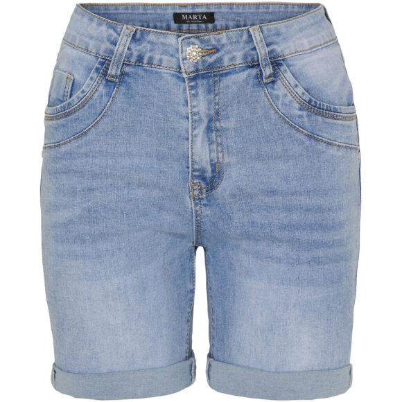 MARTA - Marta Shorts lys denim