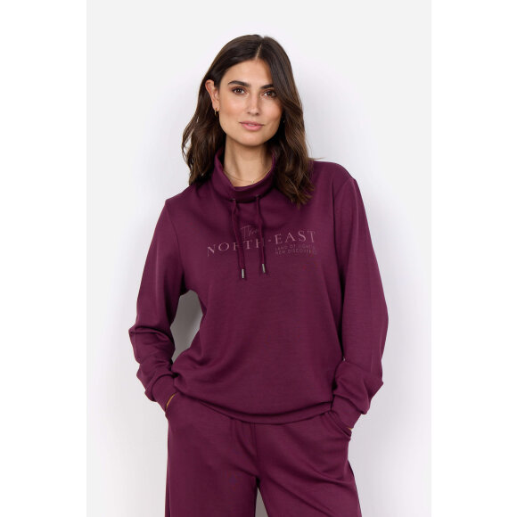 Soyaconcept  - Soyaconcept Sweatshirt vinrød