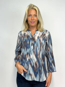 2-Biz - 2-Biz Bluse Blå/Brun