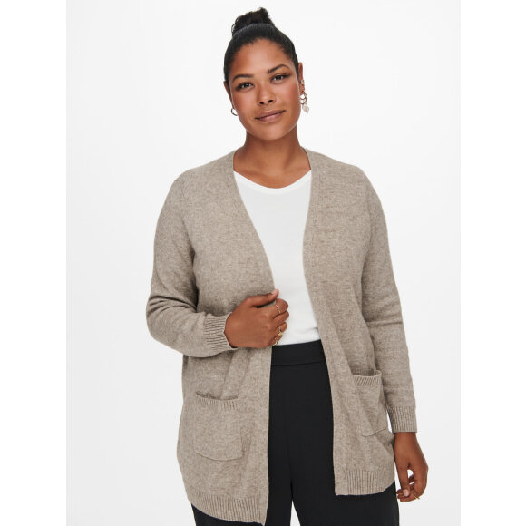 ONLY CarmaKoma - Only Carmakoma Cardigan Sand