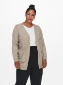 ONLY CarmaKoma - Only Carmakoma Cardigan Sand