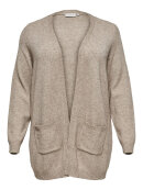 ONLY CarmaKoma - Only Carmakoma Cardigan Sand