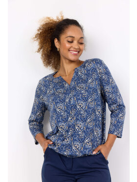 Soyaconcept  - Soyaconcept Bluse Blå Mix