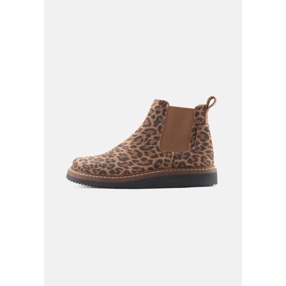 Nature Footwear - Nature støvler gry leopard