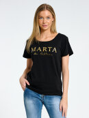 MARTA - Marta T-shirt sort