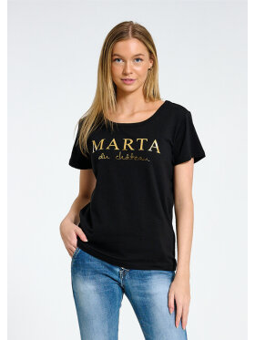 MARTA - Marta T-shirt sort