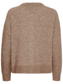 FRANSA - Fransa cardigan melange sand