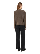 Signature - Signature cardigan brun