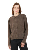 Signature - Signature cardigan brun