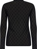 Hype The Detail  - Hype The Detail mesh bluse turtle neck