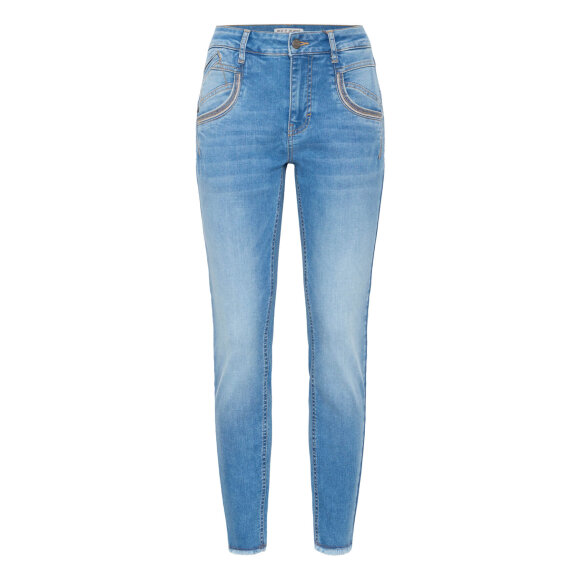 PULZ Jeans - Pulz Jeans lys denim