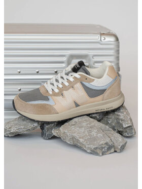 Woden - Woden sneakers silver/mink